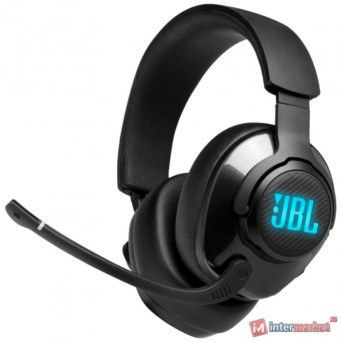JBLQUANTUM400BLK JBL Quantum 400 - Wired Over-Ear Gaming Headset with Flip-up Mic - Black